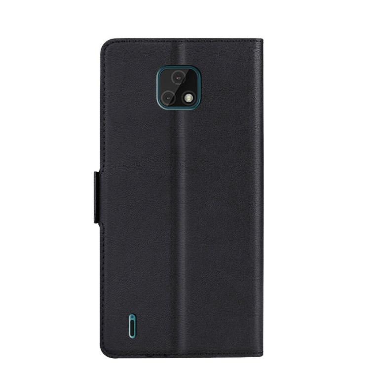 For Motorola Moto E7 Ultra-thin Voltage Side Buckle PU + TPU Leather Phone Case