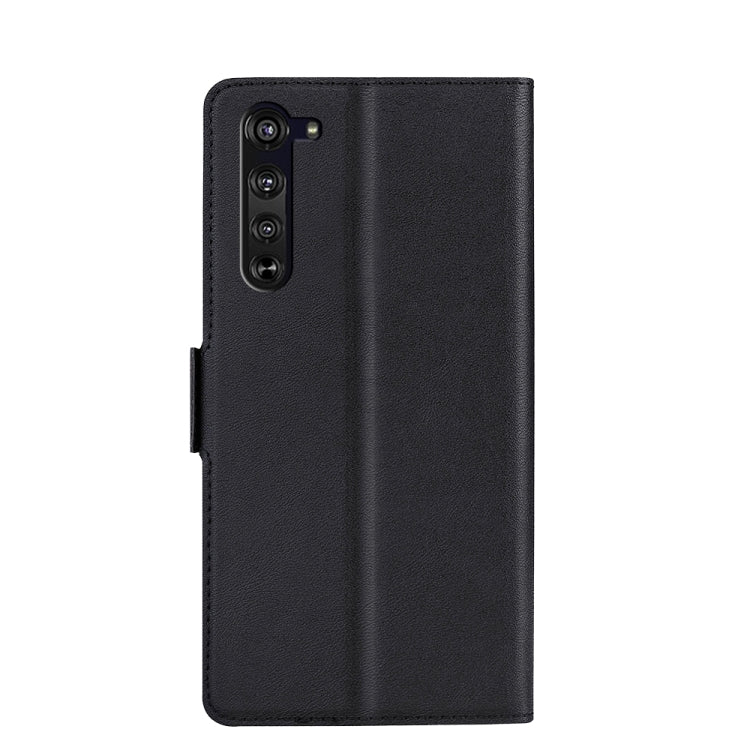 For Motorola Edge Ultra-thin Voltage Side Buckle PU + TPU Leather Phone Case