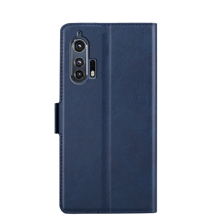 For Motorola Edge+ 2020 Ultra-thin Voltage Side Buckle PU + TPU Leather Phone Case