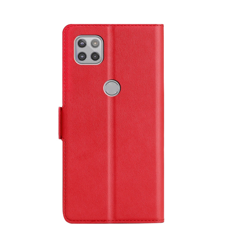For Motorola Moto G 5G Ultra-thin Voltage Side Buckle PU + TPU Leather Phone Case