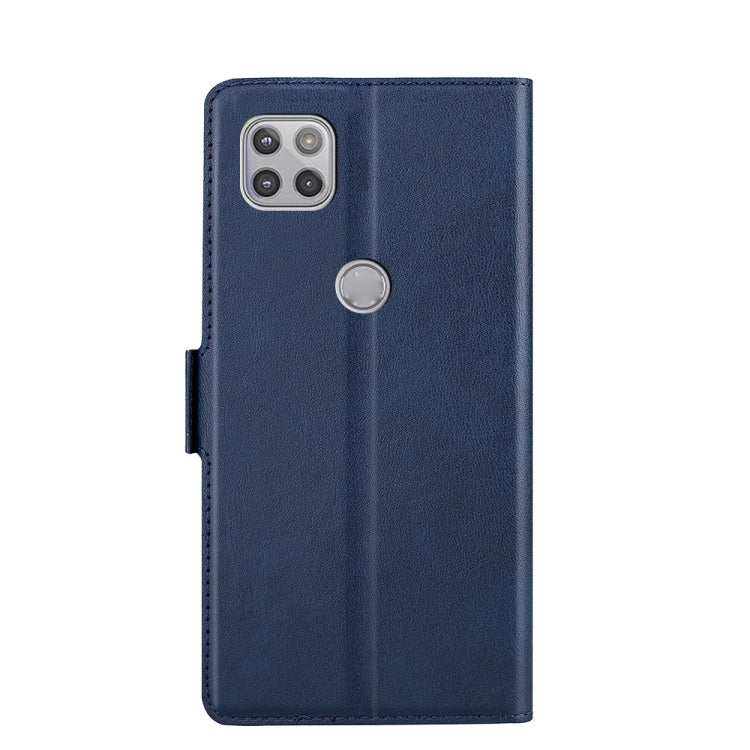 For Motorola Moto G 5G Ultra-thin Voltage Side Buckle PU + TPU Leather Phone Case