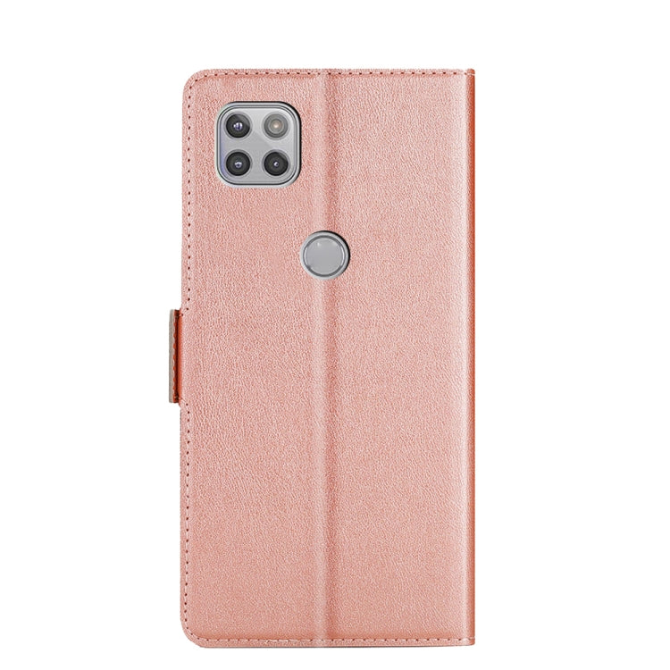For Motorola Moto G 5G Ultra-thin Voltage Side Buckle PU + TPU Leather Phone Case