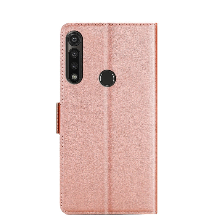 For Motorola Moto G Power Ultra-thin Voltage Side Buckle PU + TPU Leather Phone Case
