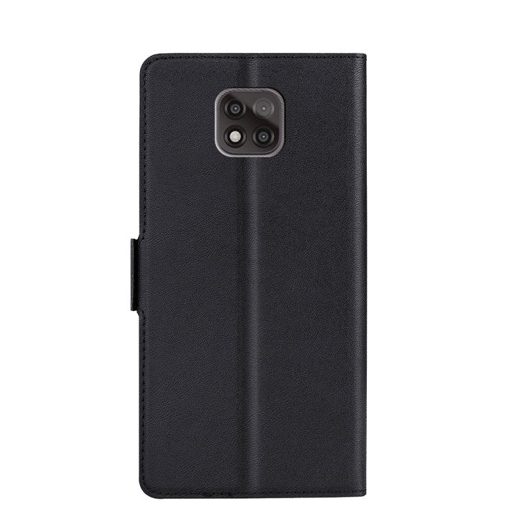 For Motorola Moto G Power 2021 Ultra-thin Voltage Side Buckle PU + TPU Leather Phone Case