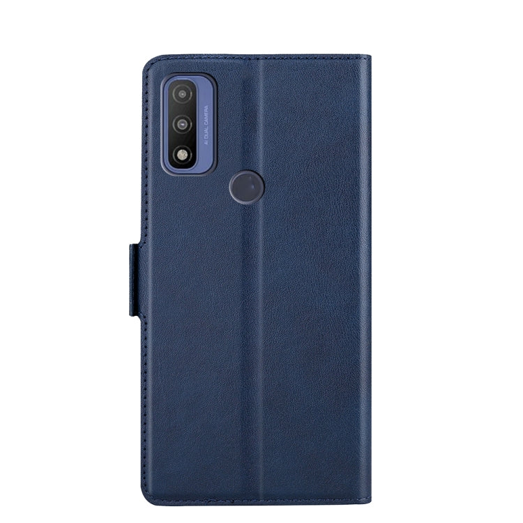 For Motorola Moto G Pure Ultra-thin Voltage Side Buckle PU + TPU Leather Phone Case