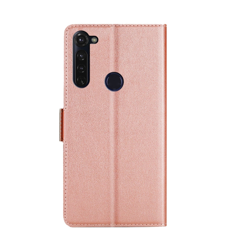For Motorola Moto G Stylus Ultra-thin Voltage Side Buckle PU + TPU Leather Phone Case