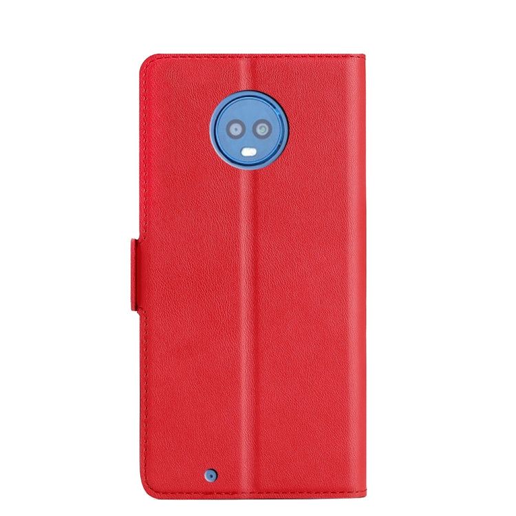 For Motorola Moto G6 Ultra-thin Voltage Side Buckle PU + TPU Leather Phone Case