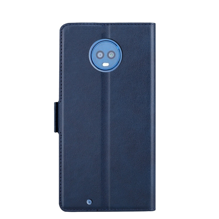 For Motorola Moto G6 Ultra-thin Voltage Side Buckle PU + TPU Leather Phone Case