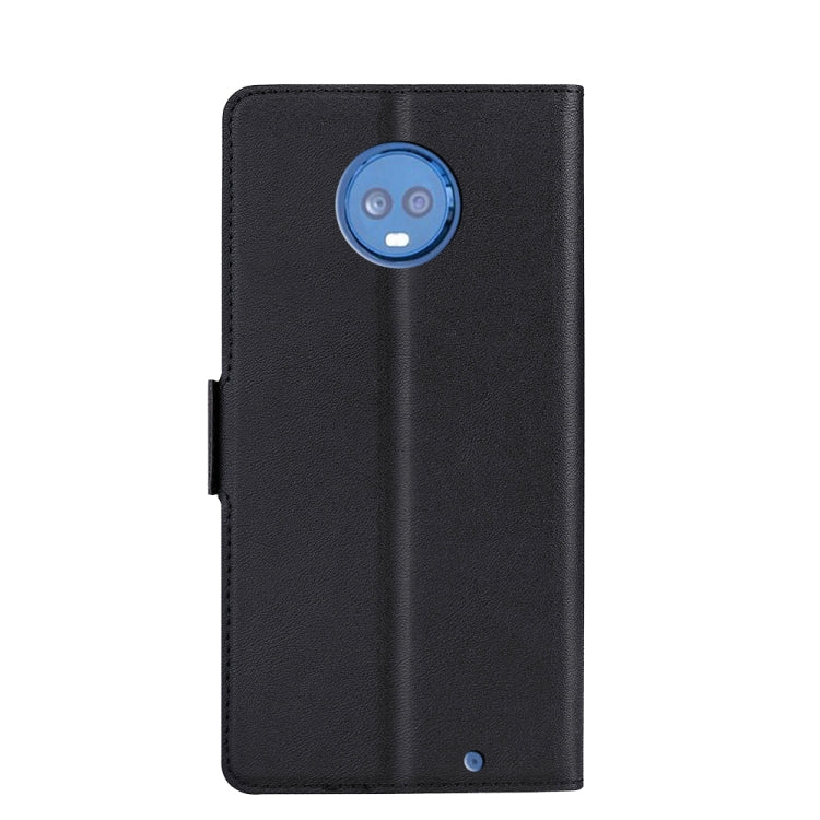 For Motorola Moto G6 Plus Ultra-thin Voltage Side Buckle PU + TPU Leather Phone Case