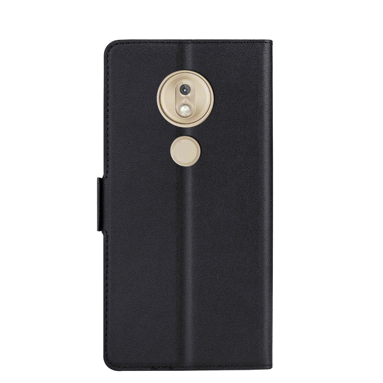 For Motorola Moto G7 Play EU Version Ultra-thin Voltage Side Buckle PU + TPU Leather Phone Case