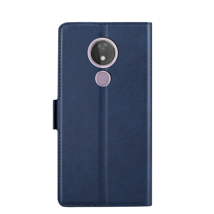 For Motorola Moto G7 Power EU Version Ultra-thin Voltage Side Buckle PU + TPU Leather Phone Case