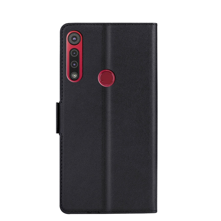 For Motorola Moto G8 Play / One Macro Ultra-thin Voltage Side Buckle PU + TPU Leather Phone Case