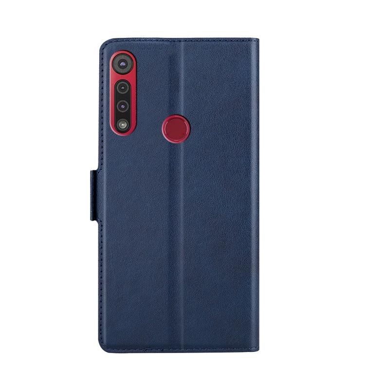 For Motorola Moto G8 Play / One Macro Ultra-thin Voltage Side Buckle PU + TPU Leather Phone Case