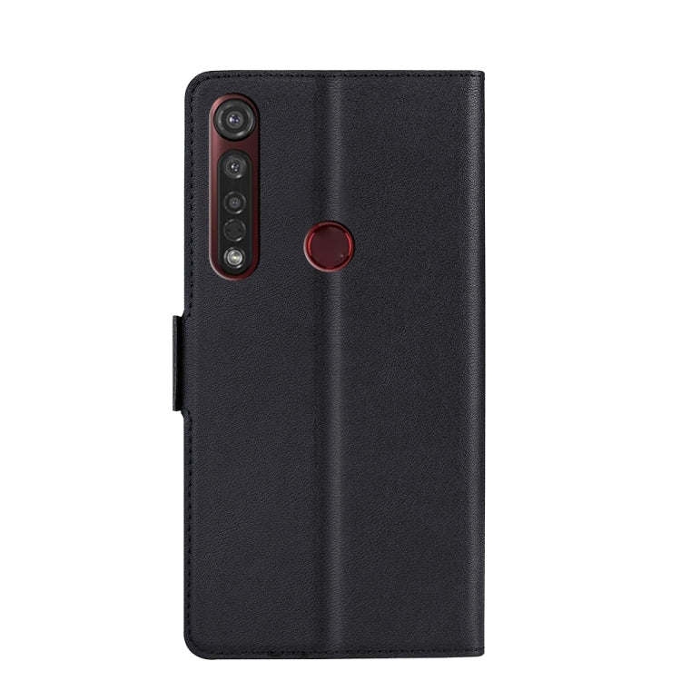 For Motorola Moto G8 Plus Ultra-thin Voltage Side Buckle PU + TPU Leather Phone Case