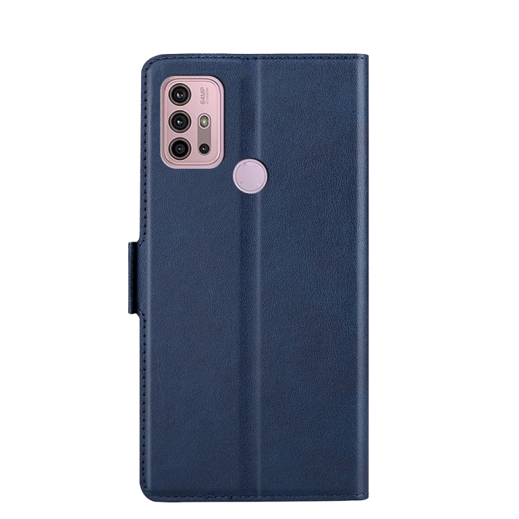 For Motorola Moto G30 Ultra-thin Voltage Side Buckle PU + TPU Leather Phone Case