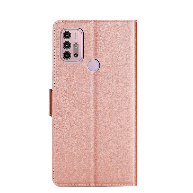 For Motorola Moto G30 Ultra-thin Voltage Side Buckle PU + TPU Leather Phone Case