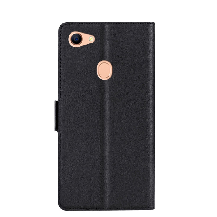 For OPPO A73 Ultra-thin Voltage Side Buckle PU + TPU Leather Phone Case
