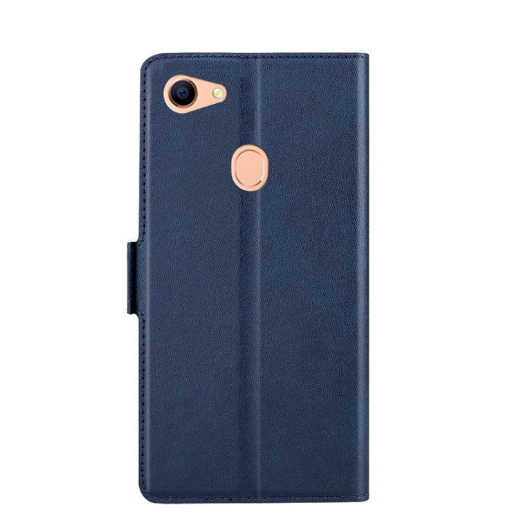 For OPPO A73 Ultra-thin Voltage Side Buckle PU + TPU Leather Phone Case