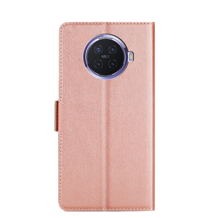 For OPPO Ace2 Ultra-thin Voltage Side Buckle PU + TPU Leather Phone Case