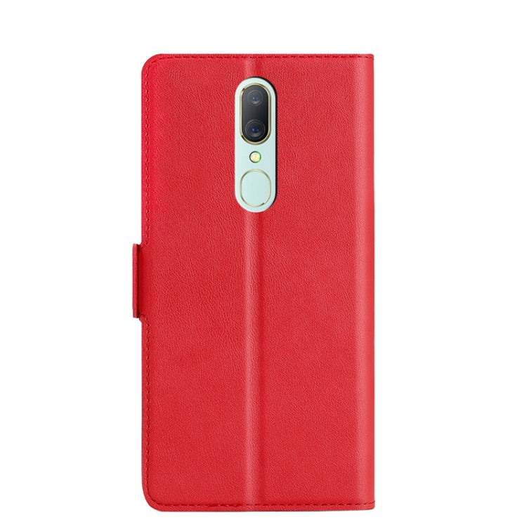 For OPPO F11 / A9 / A9X Ultra-thin Voltage Side Buckle PU + TPU Leather Phone Case