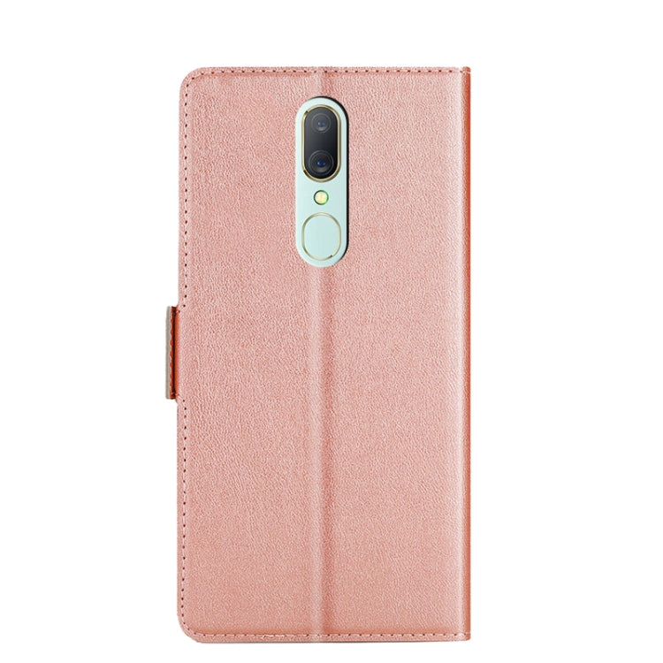 For OPPO F11 / A9 / A9X Ultra-thin Voltage Side Buckle PU + TPU Leather Phone Case