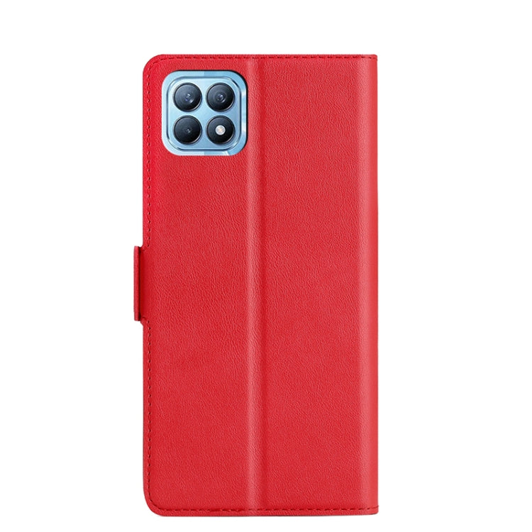 For OPPO Reno4 SE Ultra-thin Voltage Side Buckle PU + TPU Leather Phone Case