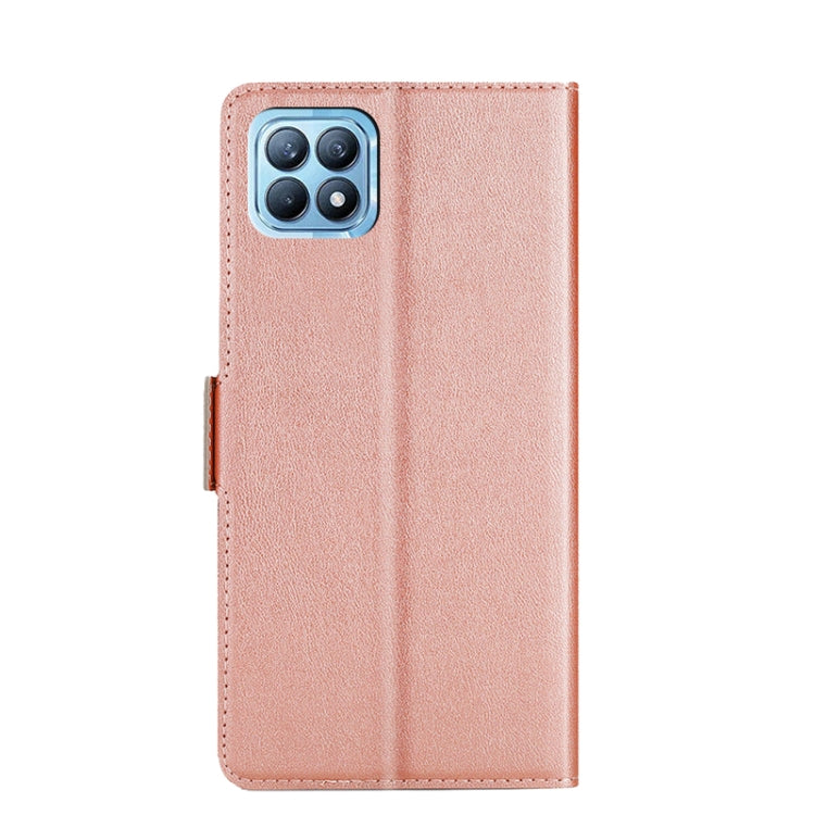 For OPPO Reno4 SE Ultra-thin Voltage Side Buckle PU + TPU Leather Phone Case