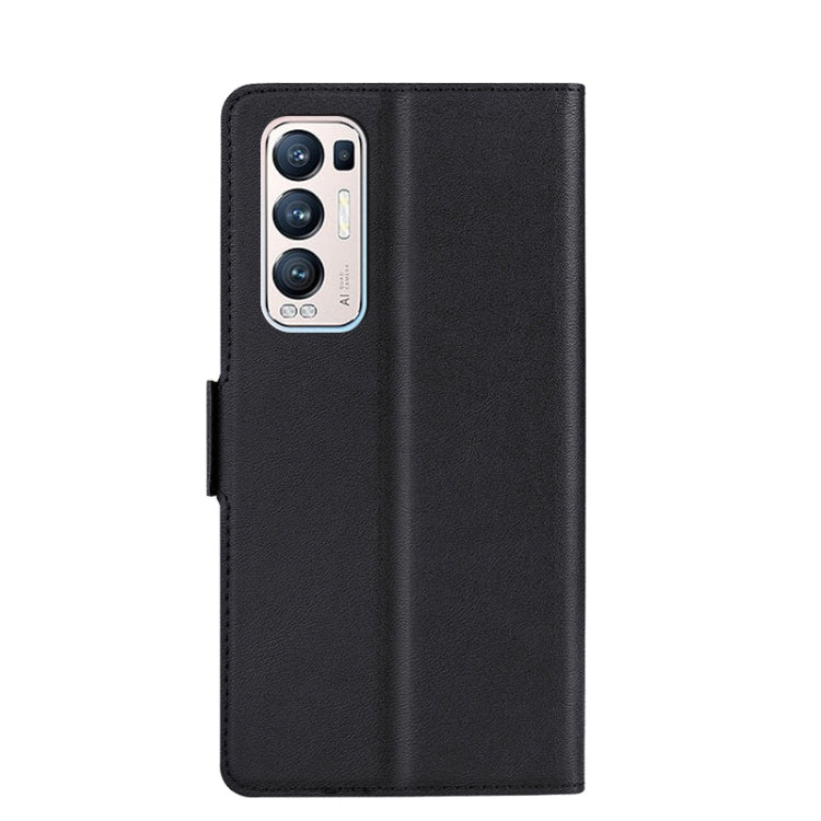 For OPPO Reno5 Pro+ 5G / Find X3 Neo Ultra-thin Voltage Side Buckle PU + TPU Leather Phone Case