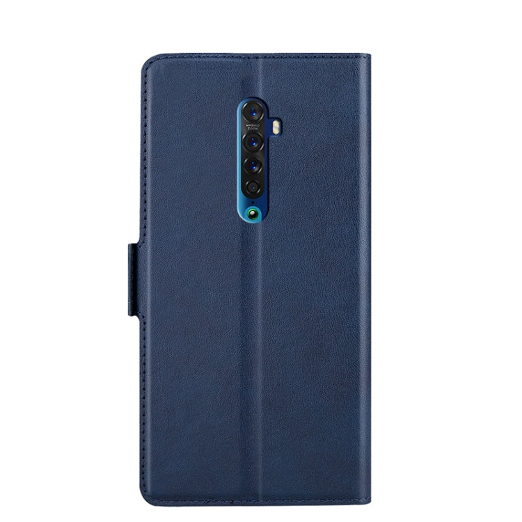 For OPPO Reno2 Ultra-thin Voltage Side Buckle PU + TPU Leather Phone Case