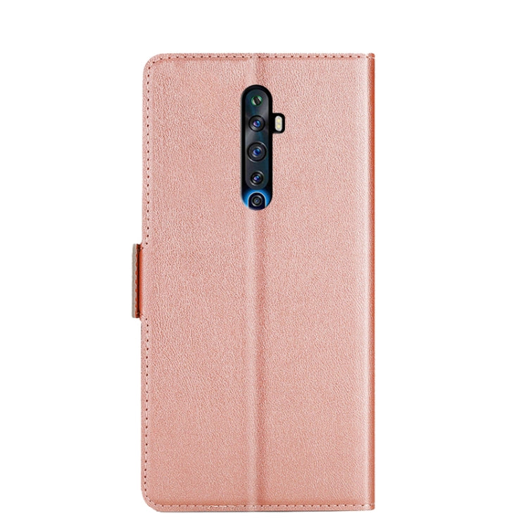For OPPO Reno2 Z / Reno2 F Ultra-thin Voltage Side Buckle PU + TPU Leather Phone Case