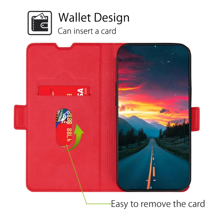 For Alcatel 1SE 2020 Ultra-thin Voltage Side Buckle PU + TPU Leather Phone Case
