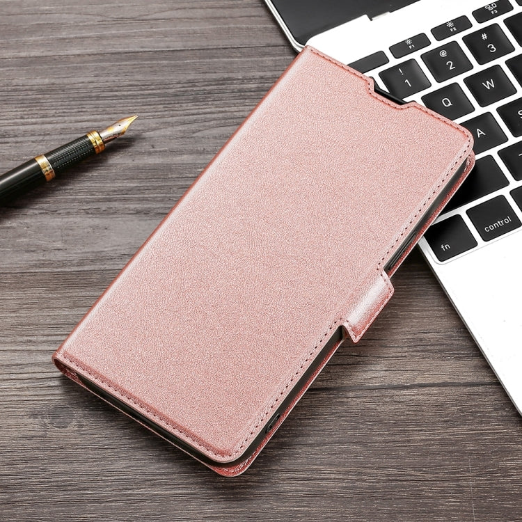 For Alcatel 1SE 2020 Ultra-thin Voltage Side Buckle PU + TPU Leather Phone Case