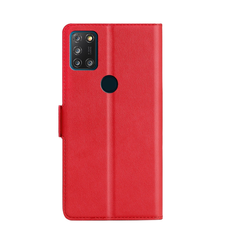 For Alcatel 3X 2020 Ultra-thin Voltage Side Buckle PU + TPU Leather Phone Case