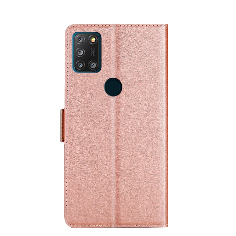 For Alcatel 3X 2020 Ultra-thin Voltage Side Buckle PU + TPU Leather Phone Case