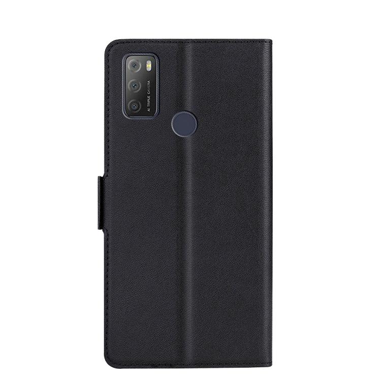 For Alcatel 1S 2021 / 3L 2021 Ultra-thin Voltage Side Buckle PU + TPU Leather Phone Case
