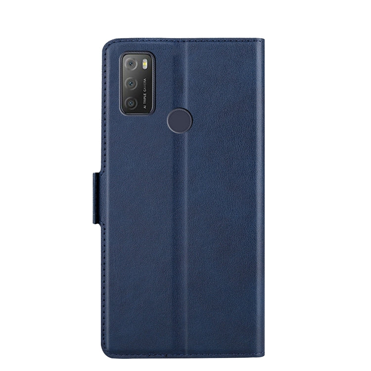 For Alcatel 1S 2021 / 3L 2021 Ultra-thin Voltage Side Buckle PU + TPU Leather Phone Case
