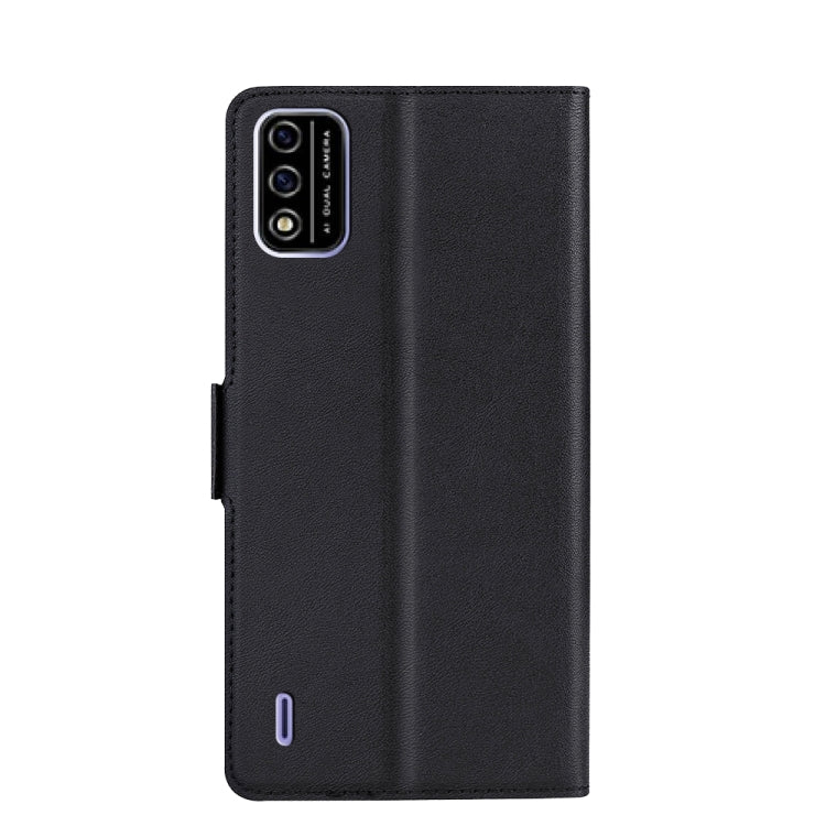 For Itel A48 Ultra-thin Voltage Side Buckle PU + TPU Leather Phone Case