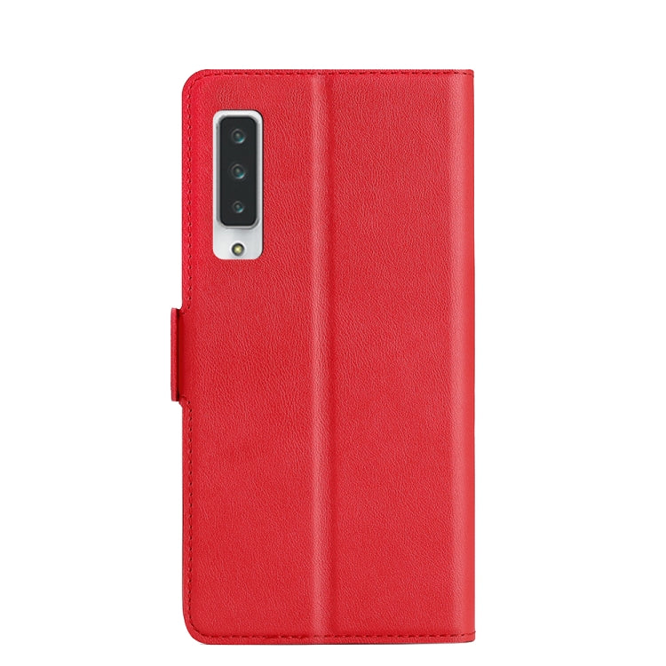 For Fujitsu Arrows NX9 F-52A Ultra-thin Voltage Side Buckle PU + TPU Leather Phone Case