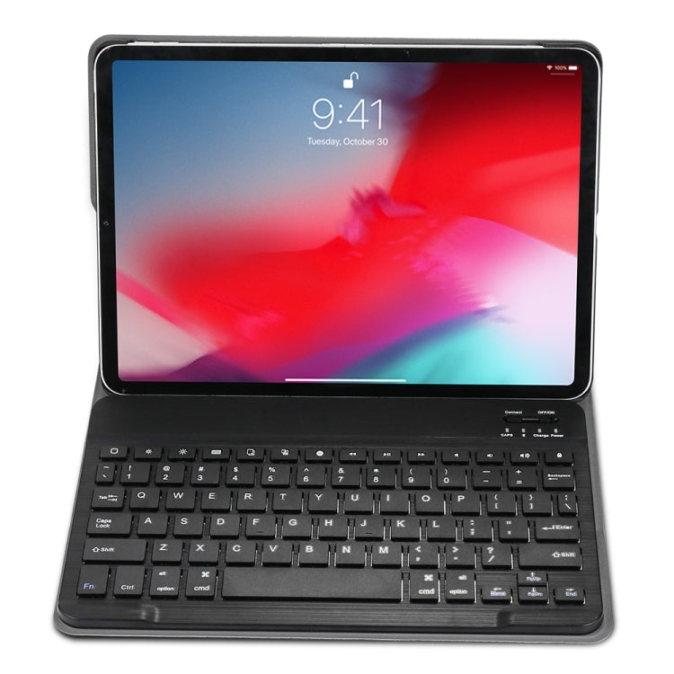 A11 Lambskin Texture Ultra-thin Bluetooth Keyboard Leather Case For iPad Air 2022 / Air 2020 10.9 & Pro 11 inch 2021 / 2020 / 2018