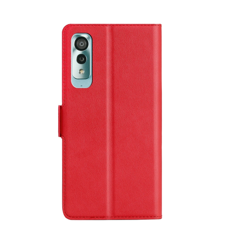 For Kyocera Android One S8 Ultra-thin Voltage Side Buckle PU + TPU Leather Phone Case