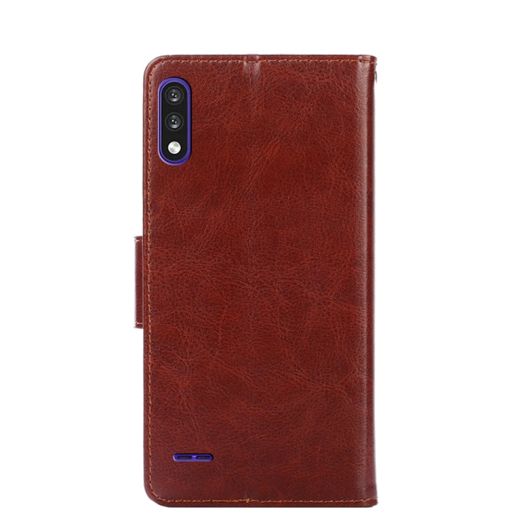 For LG K22 Crystal Texture Leather Phone Case
