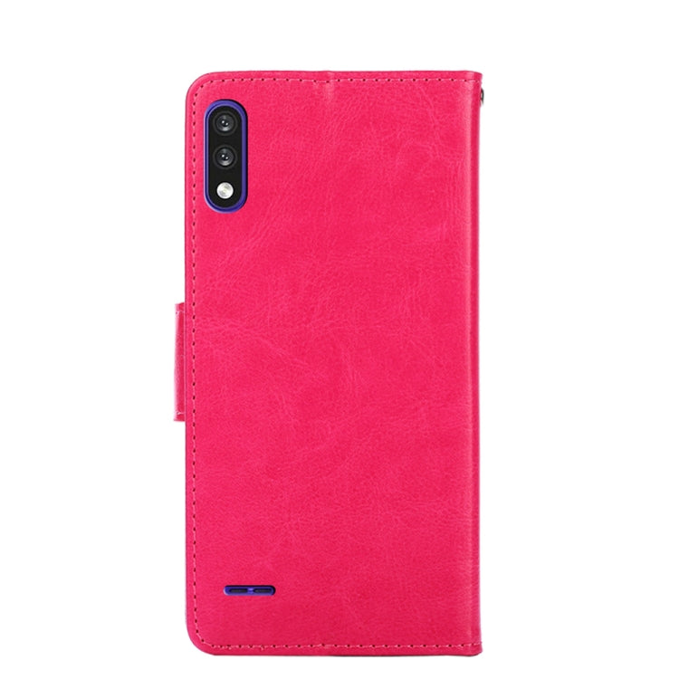 For LG K22 Crystal Texture Leather Phone Case