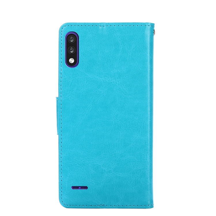 For LG K22 Crystal Texture Leather Phone Case