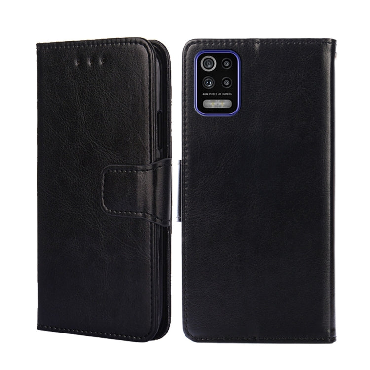 For LG K52 Crystal Texture Leather Phone Case