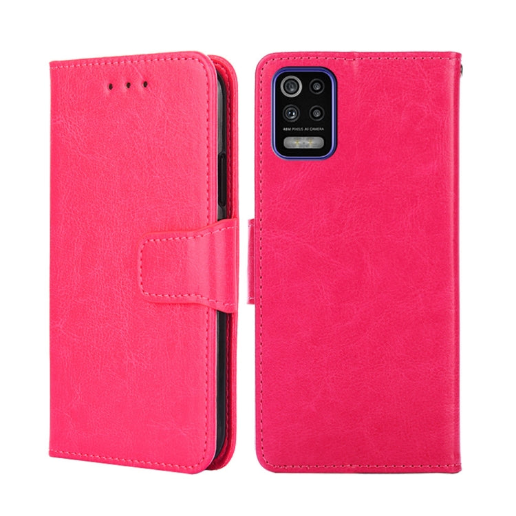 For LG K52 Crystal Texture Leather Phone Case