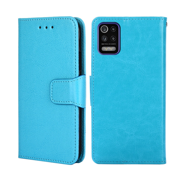 For LG K52 Crystal Texture Leather Phone Case
