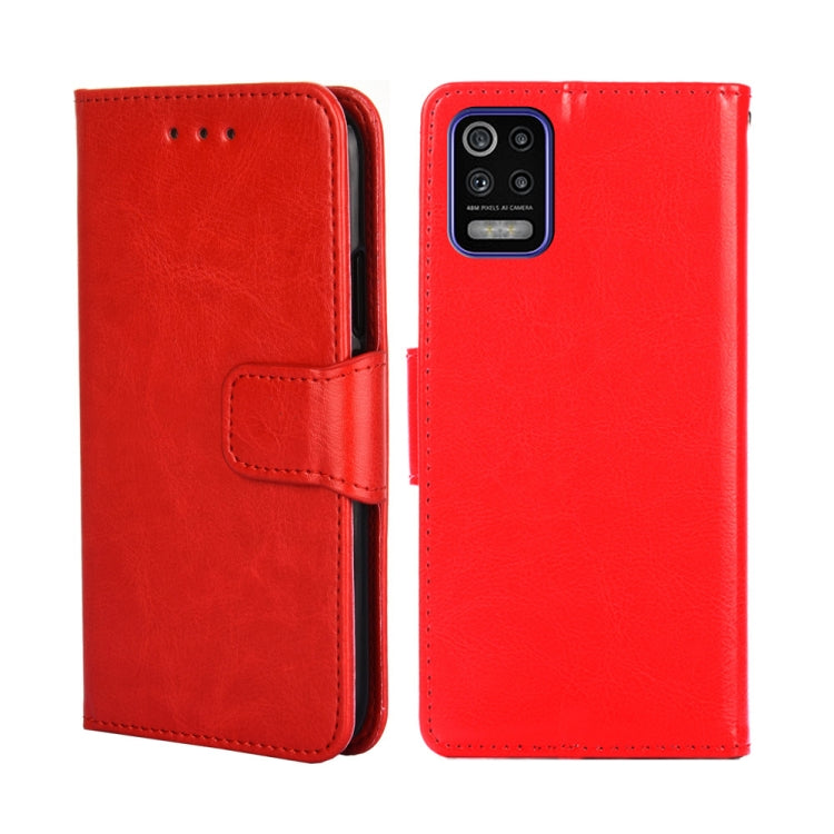 For LG K52 Crystal Texture Leather Phone Case
