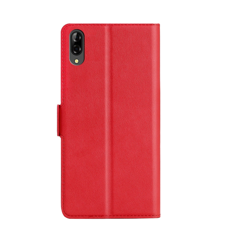 For Blackview A60 Pro Ultra-thin Voltage Side Buckle PU + TPU Leather Phone Case