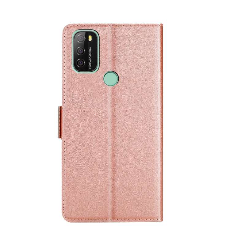 For Blackview A70 Ultra-thin Voltage Side Buckle PU + TPU Leather Phone Case