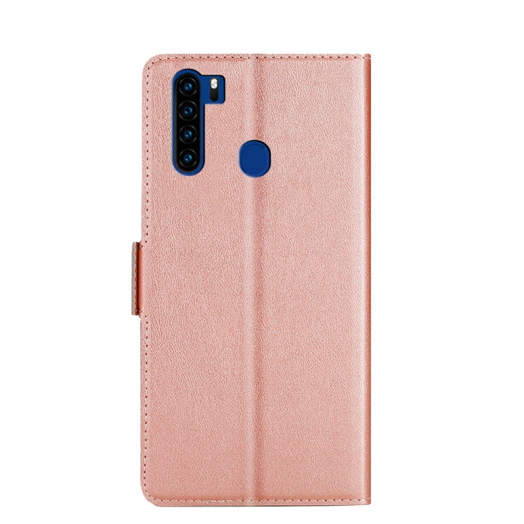 For Blackview A80 Pro Ultra-thin Voltage Side Buckle PU + TPU Leather Phone Case